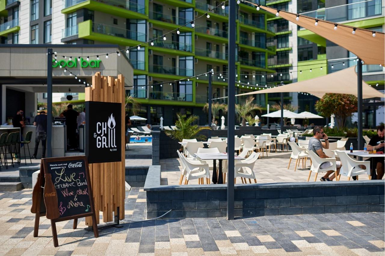 Panoramic Aparthotel Pool & Spa Mamaia Nord Navodari Exterior photo